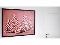 Jack gage – 4 filles - olie op doek - 90x120 cm - afbeelding 2 van  11