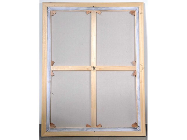 Jack gage – amour en rouge et bleu - olie op doek - 90x120 cm - afbeelding 5 van  13