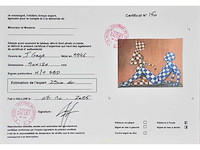 Jack gage – amour en rouge et bleu - olie op doek - 90x120 cm - afbeelding 9 van  13