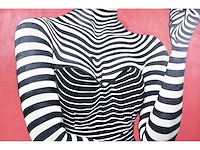 Jack gage – chapeau - olie op doek - 120x90 cm - afbeelding 3 van  14