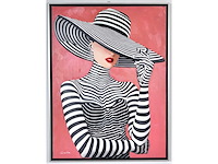 Jack gage – chapeau - olie op doek - 120x90 cm - afbeelding 7 van  14