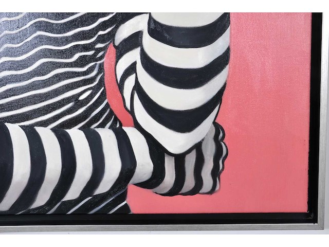 Jack gage – chapeau - olie op doek - 120x90 cm - afbeelding 11 van  14