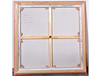 Jack gage – la pause - olie op doek - 100x100 cm - afbeelding 4 van  12