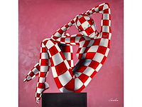 Jack gage – la pause - olie op doek - 100x100 cm - afbeelding 5 van  12