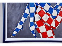 Jack gage – le couple - olie op doek - 100x100 cm - afbeelding 11 van  14