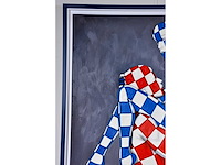 Jack gage – le couple - olie op doek - 100x100 cm - afbeelding 12 van  14