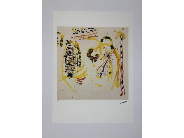 Jackson pollock - gelimiteerde editie - afbeelding 1 van  1