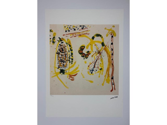 Jackson pollock - gelimiteerde editie - afbeelding 1 van  1
