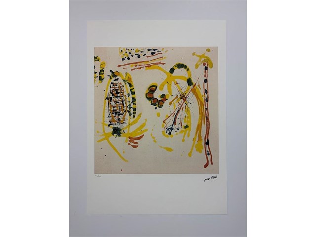 Jackson pollock - gelimiteerde editie - afbeelding 1 van  1