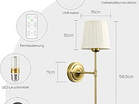 Jackyled accu wandlampen - afbeelding 2 van  5