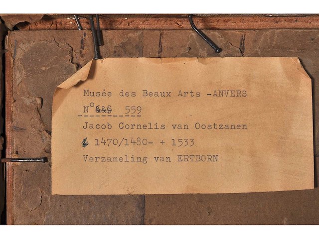 Jacob cornelisz van oostzanen - oude reprocuctie - afbeelding 7 van  7