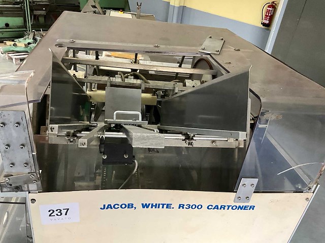 Jacob white r3000 cartoner kartonopzetmachine - afbeelding 2 van  32