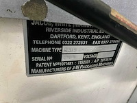 Jacob white r3000 cartoner kartonopzetmachine - afbeelding 16 van  32