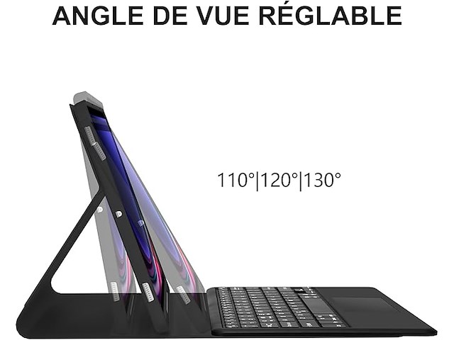 Jademall azerty-toetsenbord met trackpad - afbeelding 2 van  6