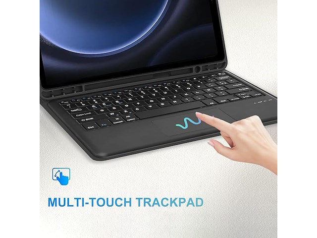 Jademall azerty-toetsenbord met trackpad - afbeelding 4 van  6