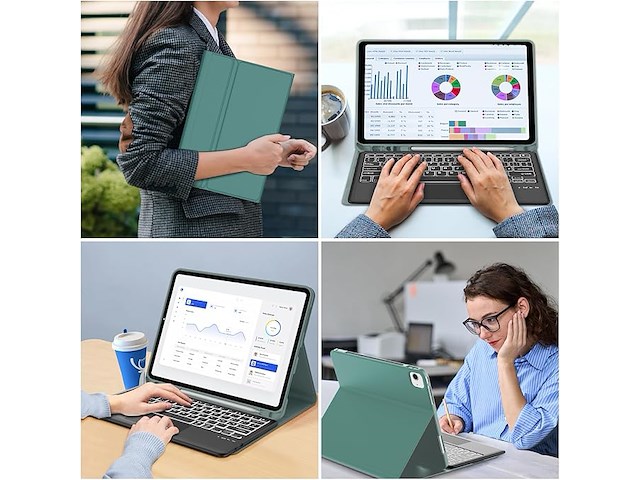 Jademall azerty-toetsenbord met trackpad - afbeelding 6 van  6