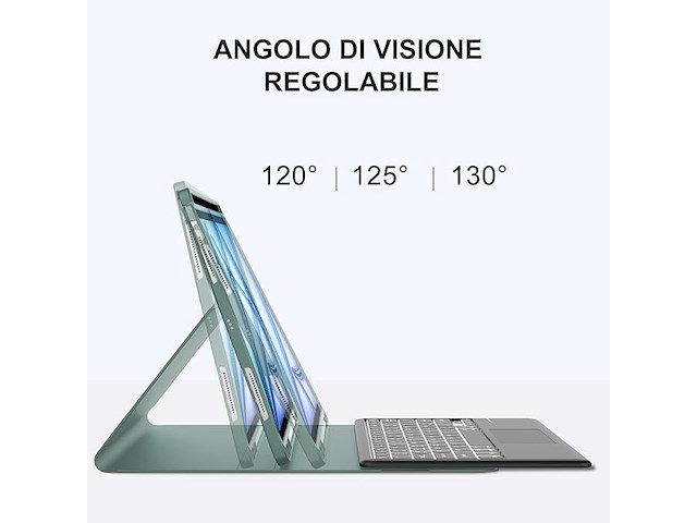 Jademall azerty-toetsenbord met trackpad - afbeelding 3 van  6