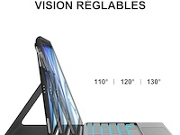 Jademall azerty-toetsenbord met trackpad - afbeelding 2 van  6