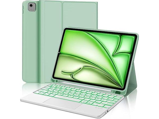 Jademall azerty-toetsenbord met trackpad - afbeelding 2 van  5