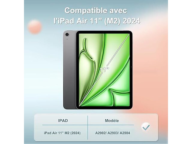 Jademall azerty-toetsenbord met trackpad - afbeelding 4 van  5