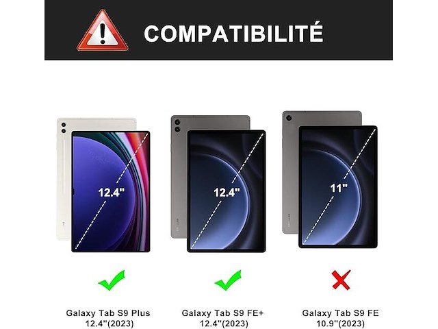 Jademall azerty-toetsenbord met trackpad - afbeelding 3 van  5