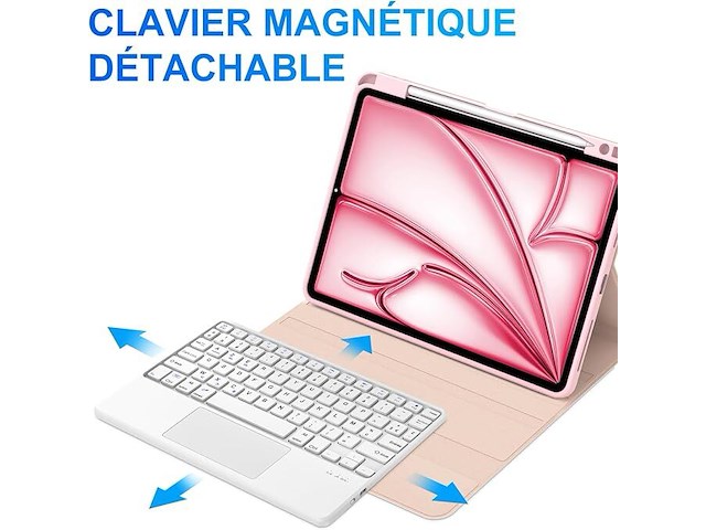 Jademall azerty-toetsenbord met trackpad - afbeelding 5 van  6