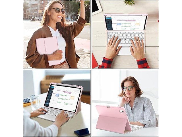 Jademall azerty-toetsenbord met trackpad - afbeelding 6 van  6