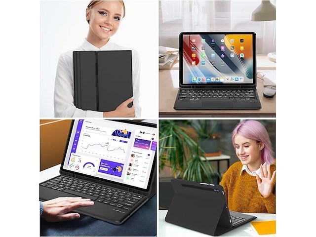 Jademall azerty-toetsenbord met trackpad - afbeelding 6 van  6