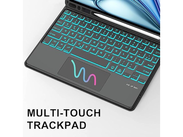 Jademall azerty-toetsenbord met trackpad - afbeelding 5 van  6