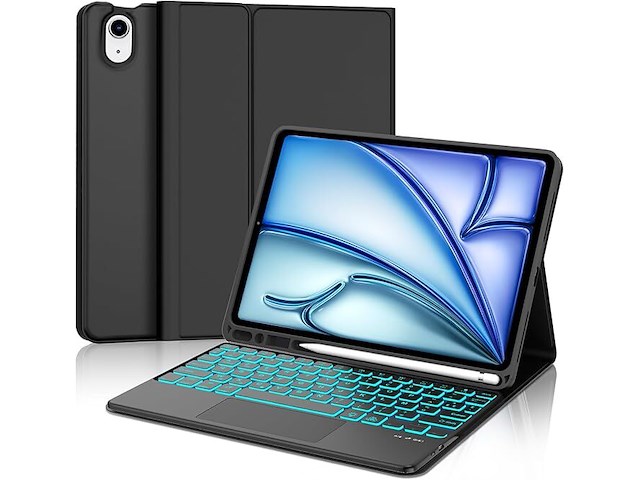 Jademall azerty-toetsenbord met trackpad - afbeelding 1 van  6