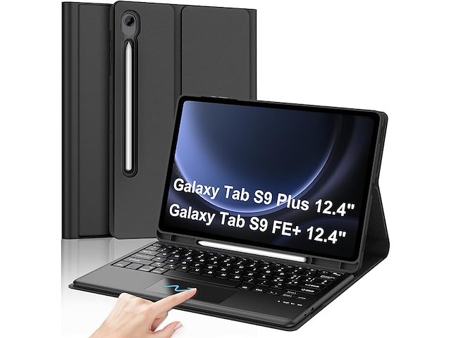 Jademall azerty-toetsenbord met trackpad - afbeelding 1 van  6