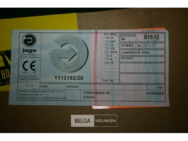 Jaga afdekkap radiator - afbeelding 3 van  3