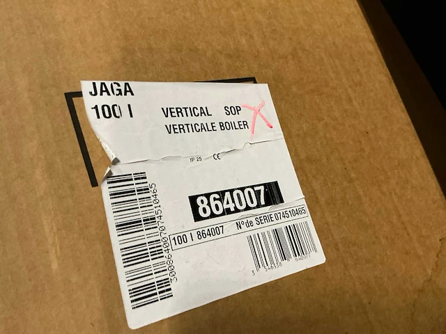Jaga elektrische vertikale wandboiler 100l - afbeelding 5 van  6