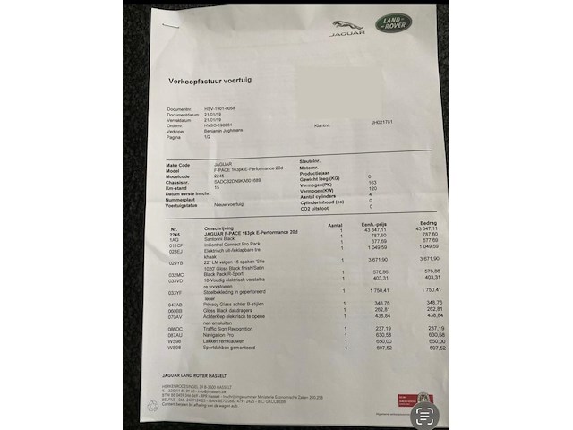 Jaguar f-pace 163pk e-performance 20d, 2019 - afbeelding 5 van  15