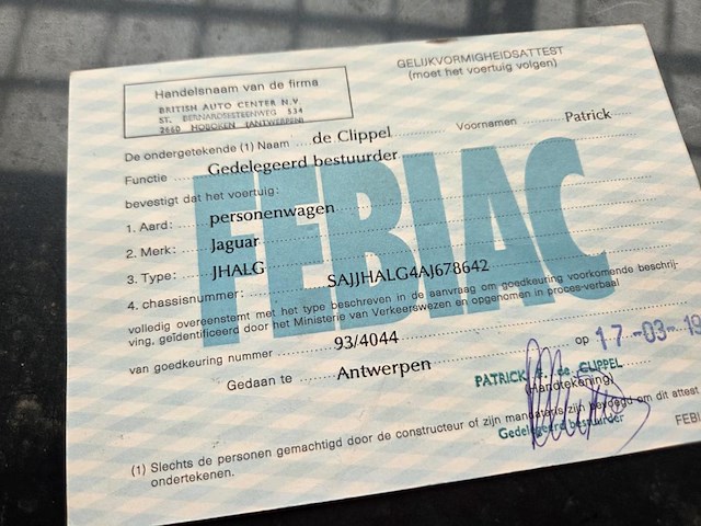 Jaguar sovereign, 1993 - afbeelding 13 van  14