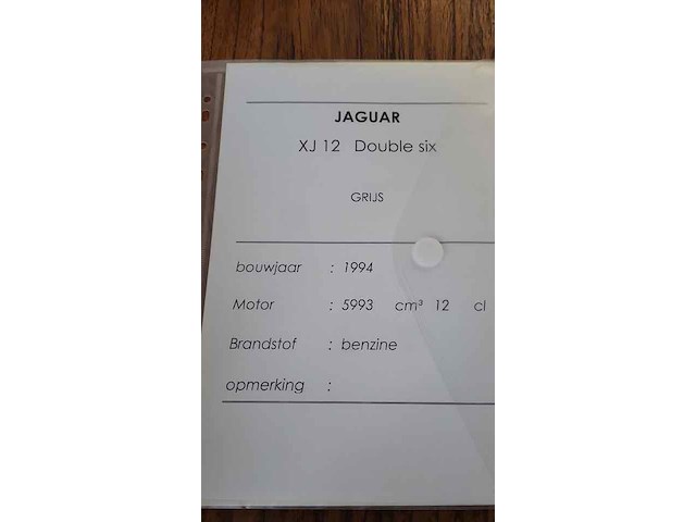 Jaguar xj 12 , 1994 - afbeelding 36 van  42