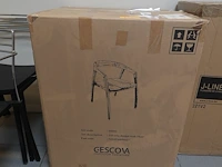 Jakarta teak gescova stoel - afbeelding 1 van  4