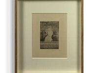 James ensor - buste - gesigneerd - afbeelding 1 van  1