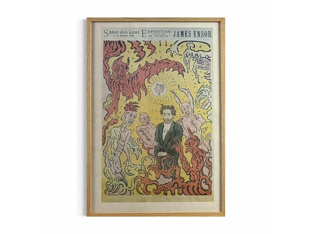 James ensor - salon des cent - afbeelding 1 van  1