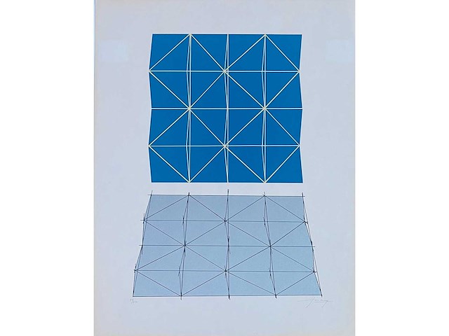 Jan beekman (1929) - kleurenzeefdruk - afbeelding 1 van  6