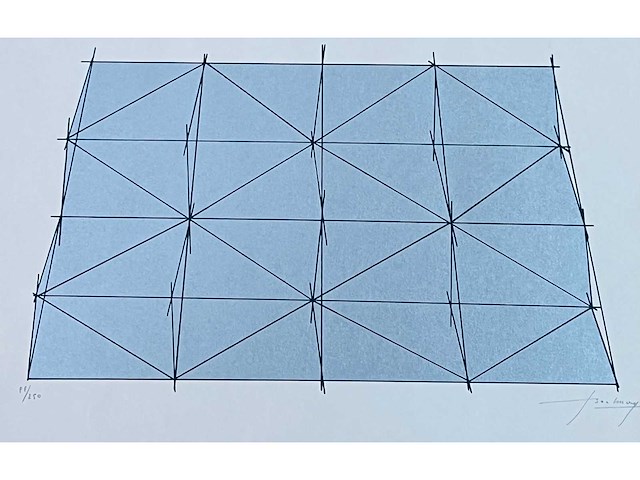 Jan beekman (1929) - kleurenzeefdruk - afbeelding 4 van  6