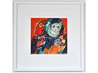 Jan cobbaert - circus - gouache - afbeelding 1 van  7