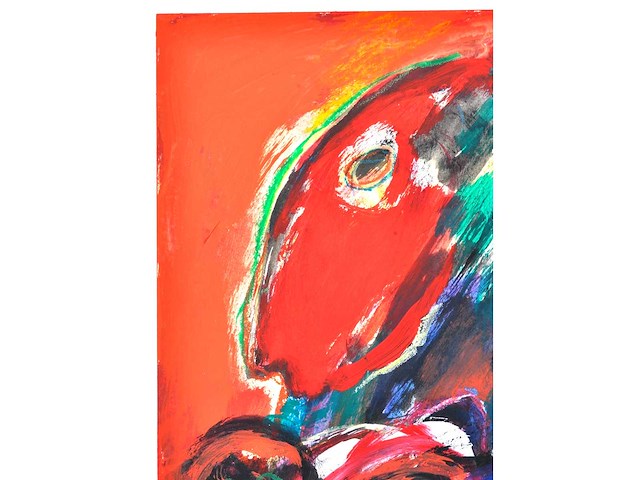 Jan cobbaert - circus - gouache - afbeelding 6 van  7