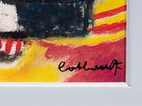 Jan cobbaert (1909-1995), 'speelbeertje', oil on panel 57 x 38.5 cm. (22.44 x 15.16 in.) - afbeelding 4 van  8