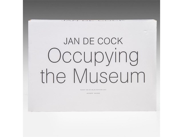 Jan de cock - occupying the museum (80x) - afbeelding 5 van  6