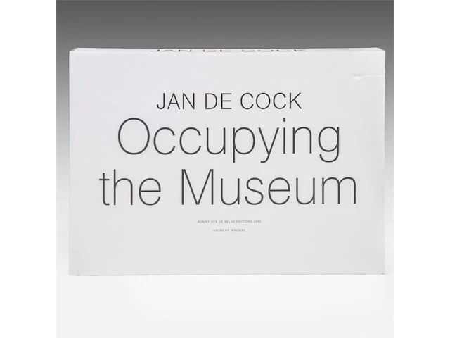 Jan de cock - occupying the museum (80x) - afbeelding 5 van  6