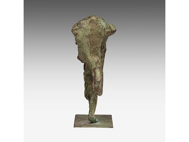 Jan desmarets (1961), 'la course' (1996), patinated bronze, n° 552/1350 14 cm. (5.50 in.) - afbeelding 7 van  8