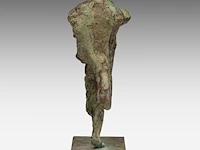 Jan desmarets (1961), 'la course' (1996), patinated bronze, n° 552/1350 14 cm. (5.50 in.) - afbeelding 7 van  8