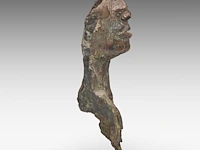 Jan desmarets (1961), two heads, artist proof, n° iv/iv 35.5 cm. (13.98 in.) - afbeelding 6 van  9