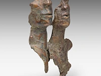 Jan desmarets (1961), two heads, artist proof, n° iv/iv 35.5 cm. (13.98 in.) - afbeelding 7 van  9